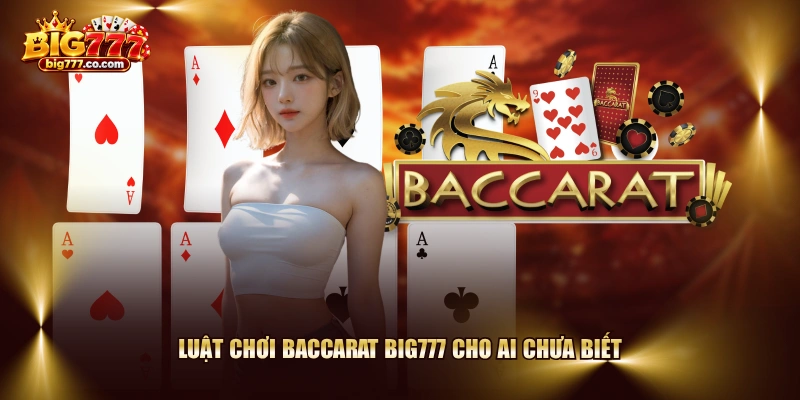 Luật chơi Baccarat BIG777 cho ai chưa biết